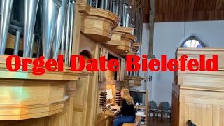 Orgelführung Rowan West Orgel BartholomäusKirche Bielefeld Brackwede  Orgel Date AHS [upl. by Aleahcim]