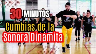 30 Minutos de Cumbias de La Sonora Dinamita  Cumbias para bailar  Baile para principiantes [upl. by Hallimaj910]