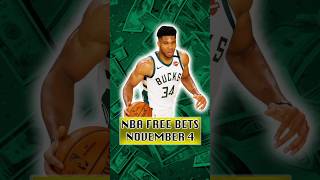 NBA Picks for Today Monday Nov 4 🏀 Milwaukee Bucks vs Cleveland Cavaliers nbapicks nba nbabets [upl. by Ytak756]