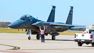 Why The F15EX Advanced Fighter Jet arrives at Portland Air National Guard Base [upl. by Nylrak]