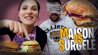 Burger recette maison VS surgelé la carrière burger de Valouzz vatelle continuer 4 [upl. by Eugnimod742]