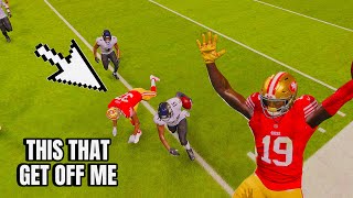 MADDEN 24 RAVENS FRANCHISE VS 49ERS GAMEPLAY LAMAR JACKSON DOMINATES 49ERS DEFENSE [upl. by Sirrad]