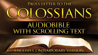 Holy Bible Audio COLOSSIANS 1 to 4  Full Contemporary English With Text [upl. by Adaurd]