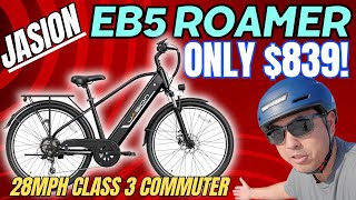 Jasion EB5 Roamer Review  Super Commuter Deal for 839 28MPH Class 3 Speed Throttle [upl. by Anyehs755]