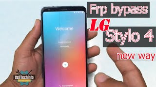 Frp bypass lg stylo 4 Easy way 2023 [upl. by Crispen]