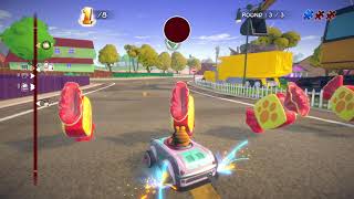 Garfield kart Furious Racing  Lasagna Cup 50cc  Playthrough pt1 [upl. by Bang]