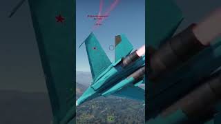 When the flanker is flanking part 2 warthunder dogfight fighterjet militaryaircraft gaming [upl. by Lydell]