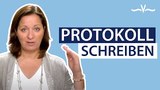 Effizient Protokolle schreiben  so gehts  Stefanie Voss [upl. by Furie]