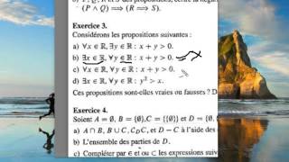 lexrcice N° 3  la logique mathématiques [upl. by Dwight865]