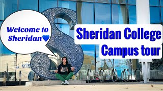 Sheridan College Campus Tour  HMC Mississauga Campus  International students in Canada [upl. by Aixela]