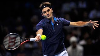 Roger Federer forehand compilation SLOW MOTION [upl. by Gebler]