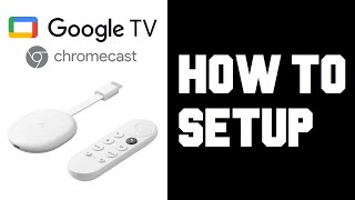 Chromecast with Google TV How To Setup  Set up Chromecast with Google TV Instructions Guide Help [upl. by Laird]