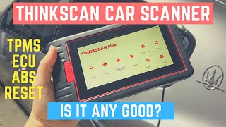 Review 400 Thinkcar OBD Tablet Car Scanner  THINKSCAN MAX [upl. by Drofdeb878]