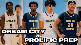 Prolific Prep vs Dream City at CRUSH IN THE VALLEY Tyran Stokes amp Zoom Diallo GO OFF [upl. by Erhard]