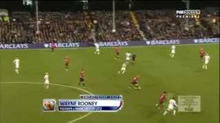 ROONEY goal against Fulham 2011 MUFC Rooney Wazza Fulham [upl. by Cutter]