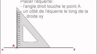 Savoir tracer deux droites parallèles [upl. by Tterb]