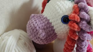 Crochet Unicorn Tutorial StepbyStep Guide for Beginners  Easy and Fun Pattern  Etsy Shop [upl. by Maribelle]