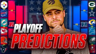 2024 NFL Playoff Bracket Predictions  SUPER BOWL WINNER [upl. by Ydnir830]