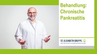 Chronische Pankreatitis Teil 4  Fragerunde mit dem Chefarzt der Allgemein und Viszeralchirurgie [upl. by Floris]