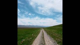 Tossor  Naryn old mountain road mountains offroad travel nature waterfall river [upl. by Nolahc]