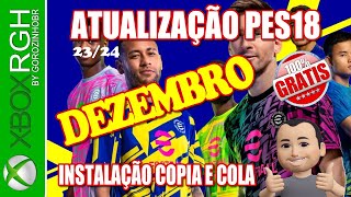 🎮 COMO COLOCAR QUALQUER PATCHATUALIZAÇÃO no PES 2018 para XBOX 360 TUTORIAL PASSO A PASSO 2022 [upl. by Wenz]