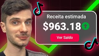 🤑 MONETIZADO EM 5 DIAS  COMO GANHAR DINHEIRO COM TIKTOK [upl. by Enyahc]