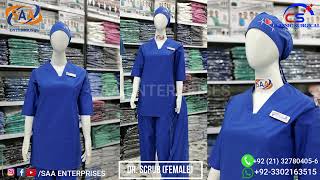 Dr Scrub female Articles Name tiktik Royal Blue [upl. by Matty]