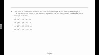 STAAR Algebra II Practice Test Sample EOC FSA FCAT CBT TEA TEKS [upl. by Merrill190]