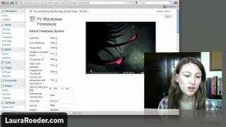 How To Use a Flowplayer Wordpress Plugin To Show Any Video In Wordpress [upl. by Lafleur]