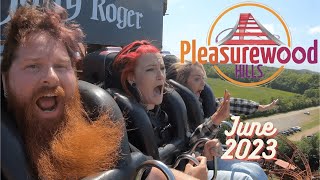 Our first ever visit to PLEASUREWOOD HILLS  June 2023 [upl. by Jervis]