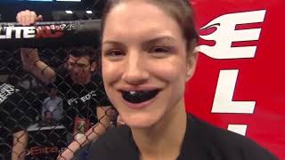 Gina Carano vs Julie Kedzie [upl. by Bernie]