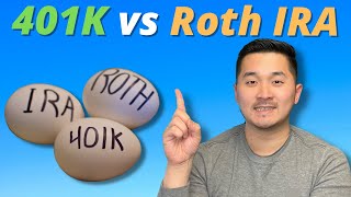 Roth 401k vs Roth IRA  Which One is Better for Early Retirement [upl. by Droffilc]