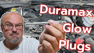 How To EASILY Test and Fix Glow Plugs in a 2006 Duramax [upl. by Kcirtap]