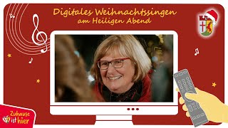 Weihnachtssingen 2020 Grußwort Bezirksbürgermeisterin Angelika Schöttler [upl. by Shrier]