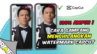 Anti Gagal  Cara Menghilangkan Watermark Capcut di Template [upl. by Barling]