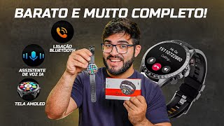 Xiaomi Haylou Solar PRO  Smart Watch com tela Amoled e que atende chamadas e custa só R250 [upl. by Omora]