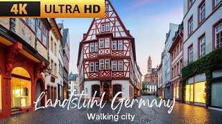 City WalkingLandstuhl Germany 4K60FPS [upl. by Romeon]