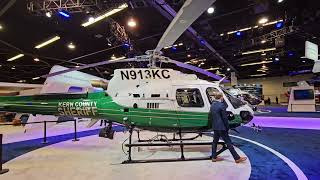 HAI now VAI HeliExpo 2024 walkaround of Airbus exhibit [upl. by Eikcuhc278]