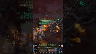 T8 Hordes Burning Butcher Vox Sorc diabloiv sorcererbuild sorc diablopartner d4 diablo4 [upl. by Nnyre]