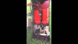 300 Ton Rovetta Brass Forging Press  MI6212 [upl. by Emyaj858]