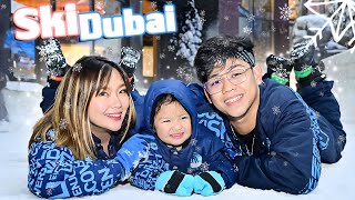 Exploring Ski Dubai with Baby Lakeisha  Carlyn Ocampo [upl. by Rehprotsirhc]