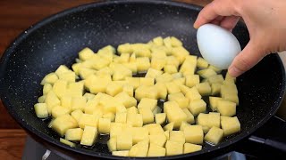 2 Potatoes and eggs Better than pizza 🍕Quick Potato and Egg Breakfast Recipe [upl. by Ileray363]