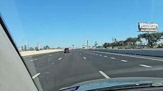 Interstate 2 East to 281 North  McAllen to Edinburg  Four Lane Open Highway [upl. by Kunkle]