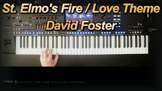 St Elmos Fire  David Foster Cover eingespielt mit titelbezogenem Style auf Yamaha Genos [upl. by Gruchot13]