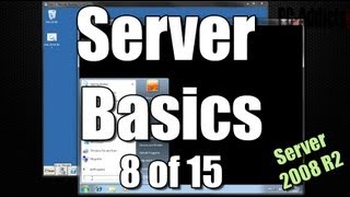 Server Basics 8  Logon Scripts  Map Network Drive [upl. by Agn742]