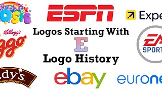 Logos Starting With quotEquot Logo History [upl. by Deys]