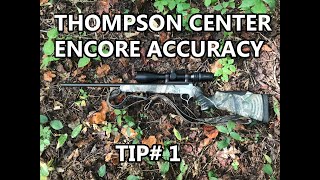 Thompson Center Encore Accuracy Tip1 Shooting Technique [upl. by Ebehp]