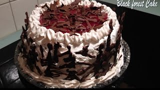 Black Forest Cake cake cooking [upl. by Acnalb]