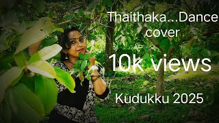 theythakasongchallengekudukku 2025kudukku Dance coverft Rlv kavitha [upl. by Skip]