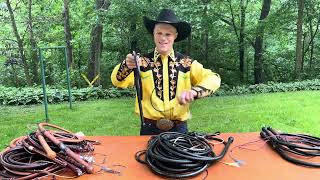 50 Bullwhips—50 different Whip Makers [upl. by Web]